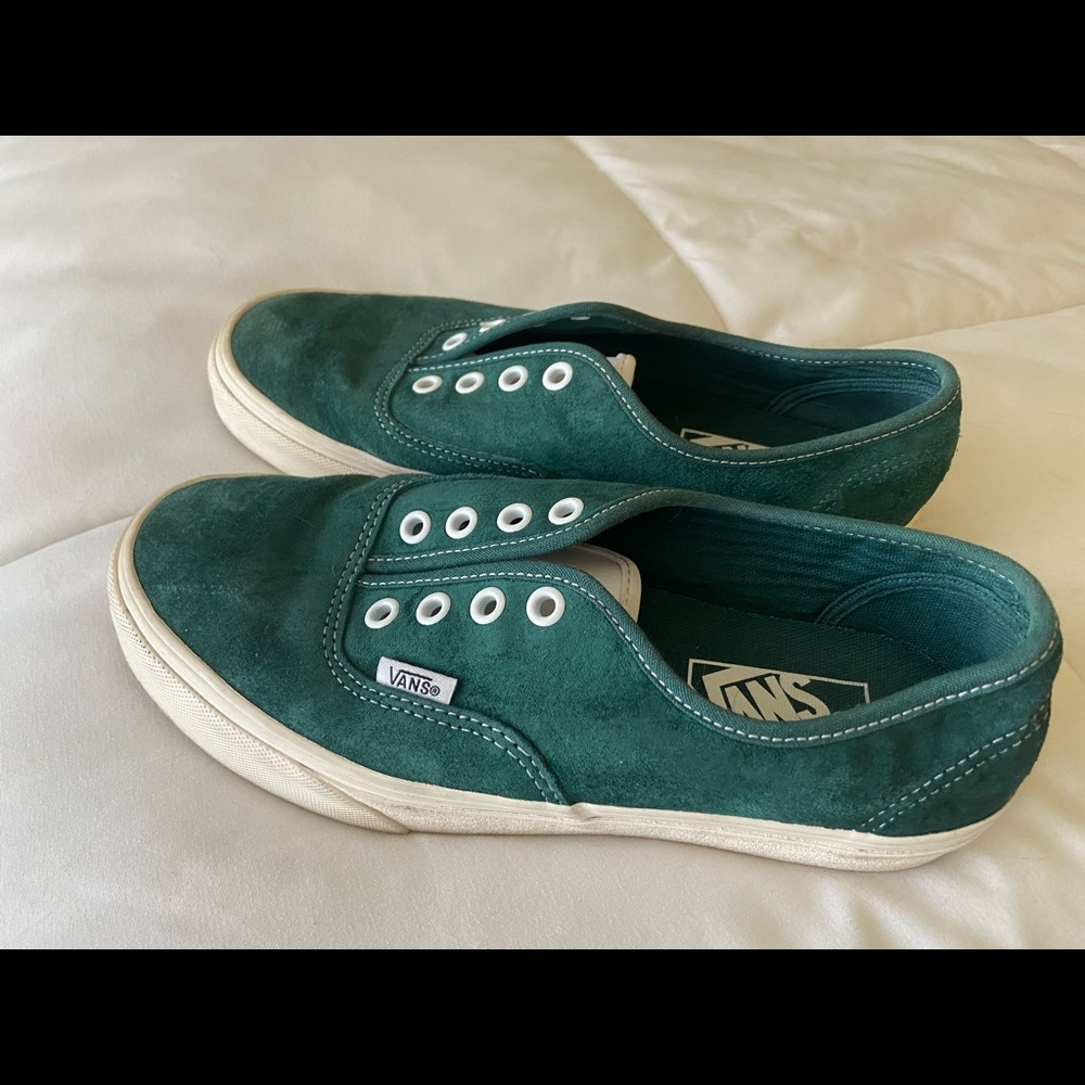 Dark green women’s vans
